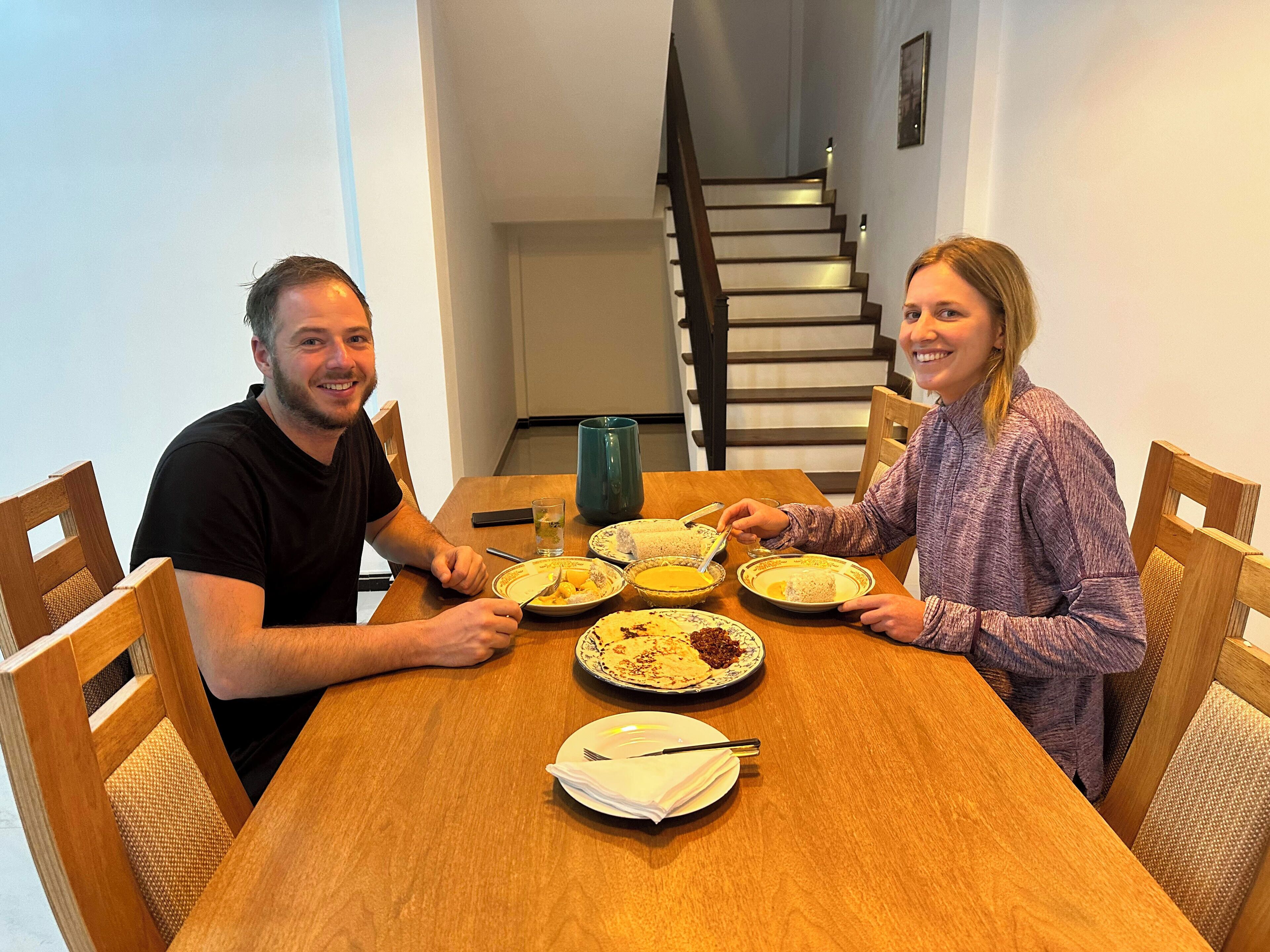 Dagelijks ontbijt voor onderweg inbegrepen