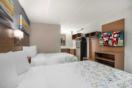 Studio, 2 Double Beds, Non Smoking | View from room. HomeTowne Studios by Red Roof Greenville