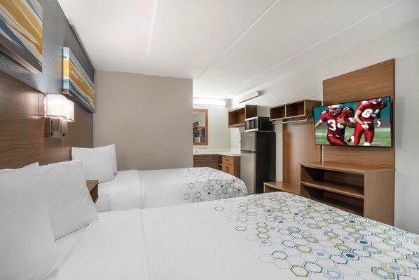 Studio, 2 lits doubles, non-fumeur | Vue de la chambre