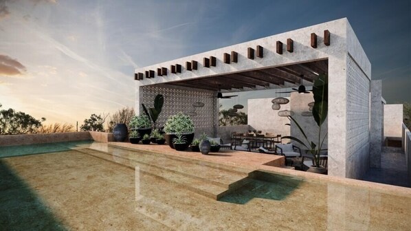 Outdoor pool - Nuée Hotel & Beach Club (Tulum)