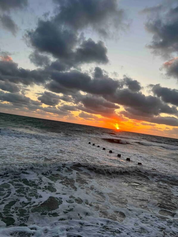 Ferienhaus, 2 Schlafzimmer, Gartenblick | Strand-/Meerblick