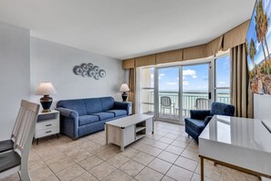 TV - Carolinian Resort 2032: 2BR Beachfront Bliss (Myrtle Beach)