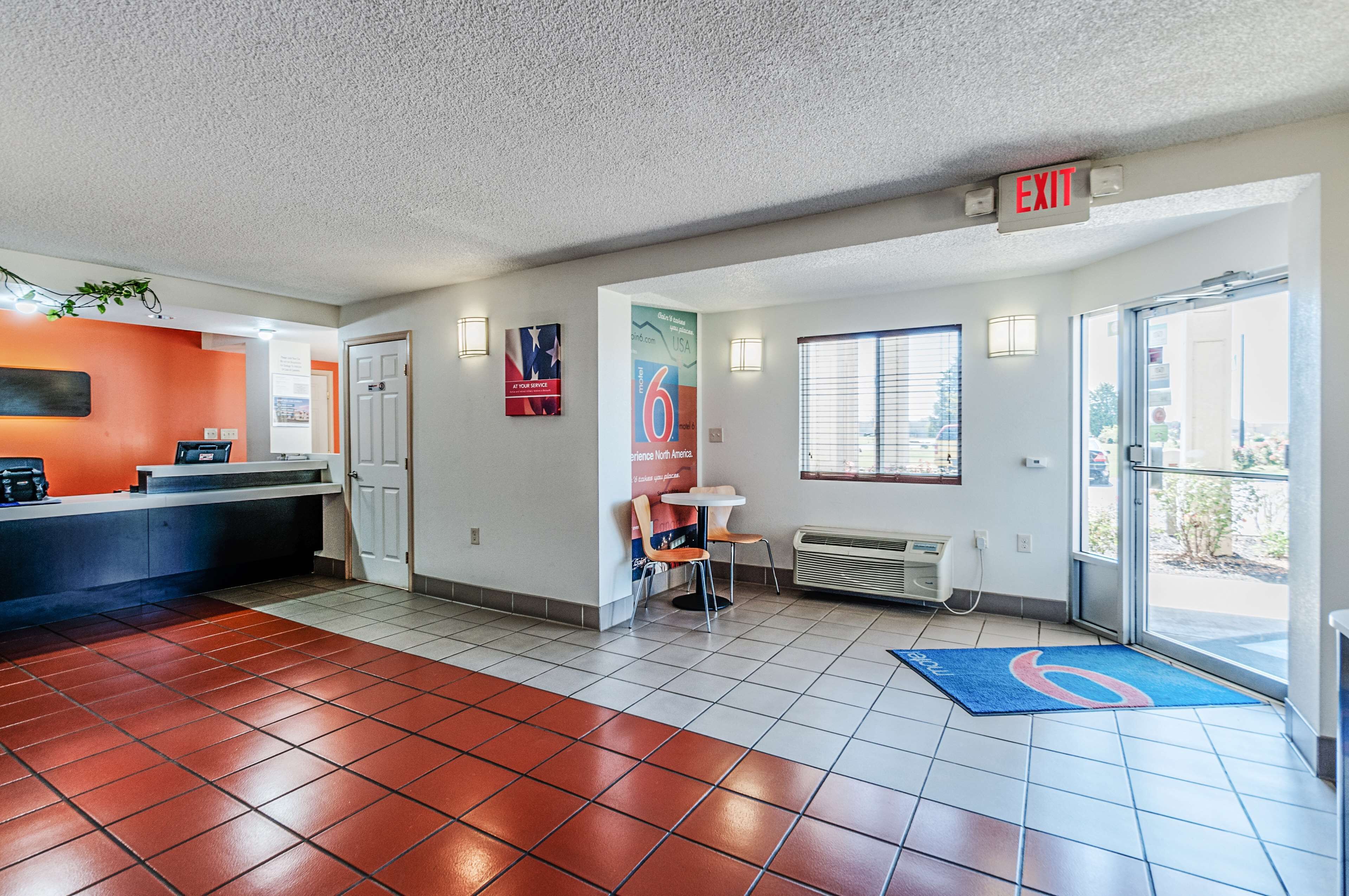 Sitteområde i lobbyen