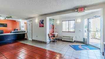 Sitteområde i lobbyen