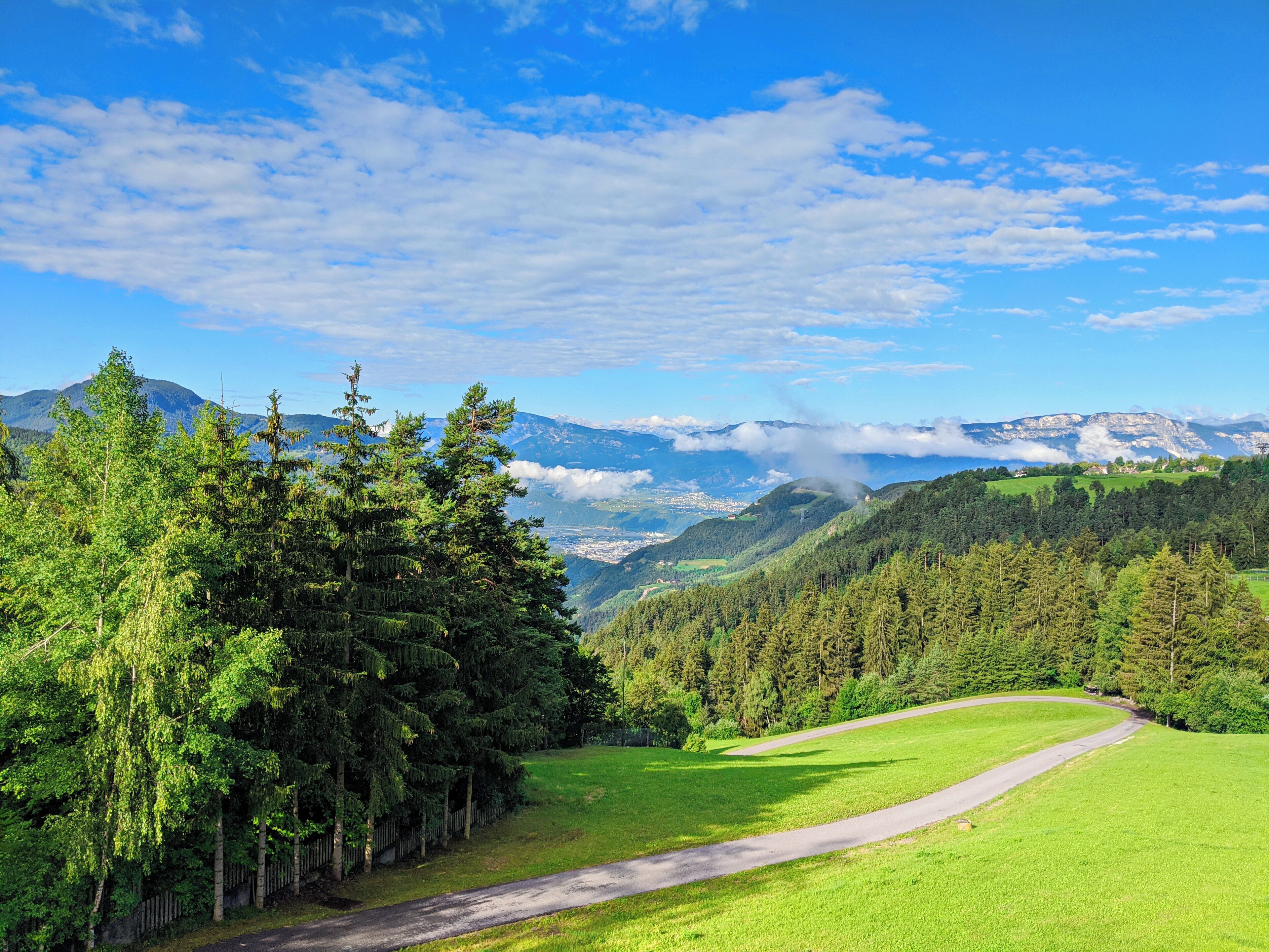 Blick auf die Umgebung