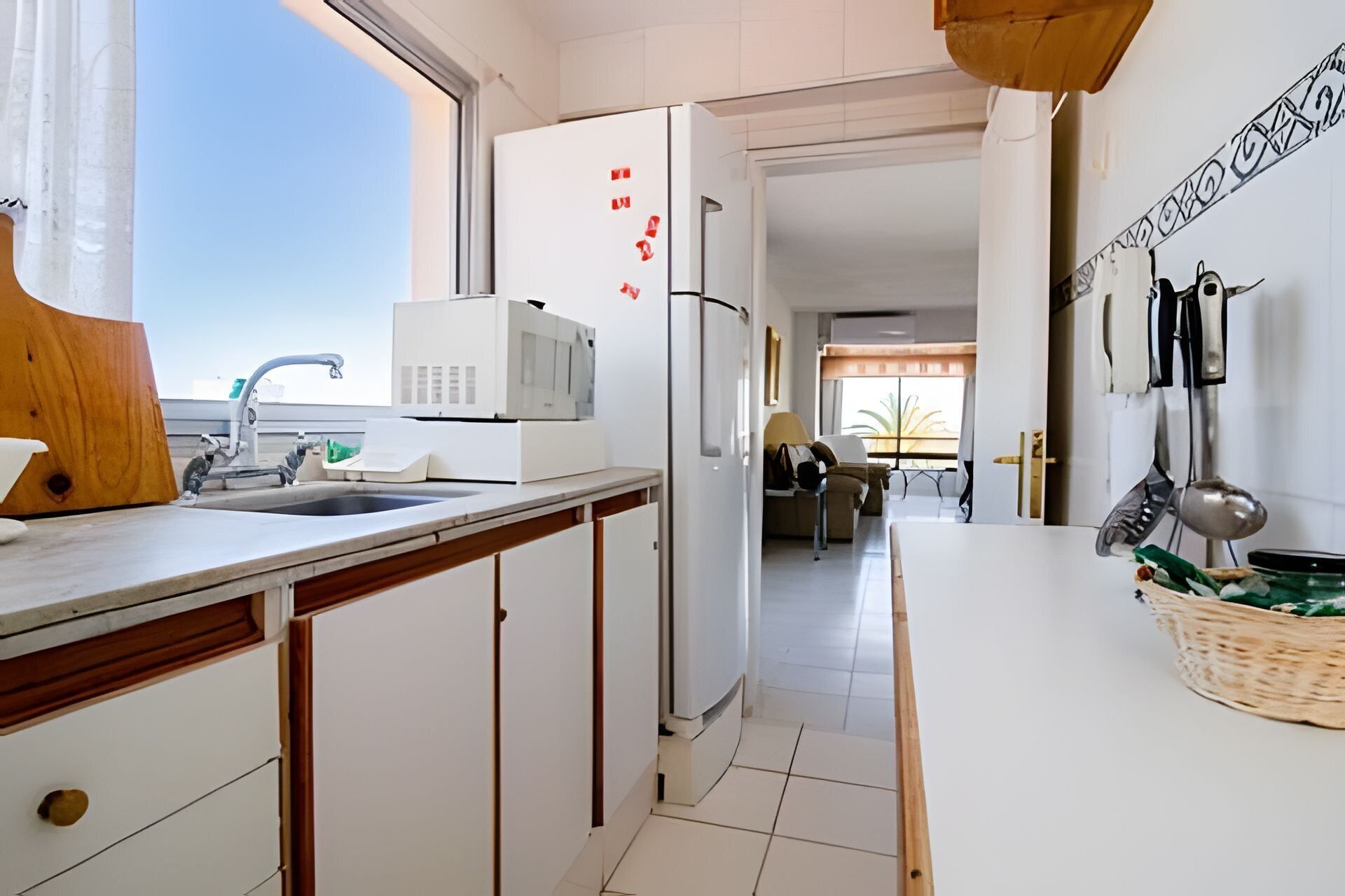 Apartment | Private kitchen | Fridge, microwave, oven, electric kettle