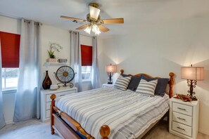 4 chambres, fer et planche à repasser, lit parapluie, Wi-Fi gratuit