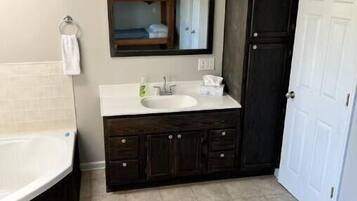 Towels, soap, toilet paper