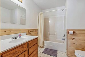 Shower, hair dryer, towels - Lakeside Condo #21 4BR 4BA Timberlane Resort (Park Rapids)