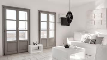 Villa Deluxe | Zona de estar | Una televisión de pantalla plana