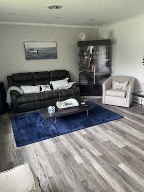 Smart TV, fireplace - Beautiful, remodeled and furnished 3 bedrooms,2 bathrooms, all fenced yard  (Rehoboth Beach)