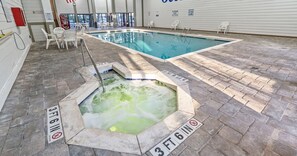 Indoor pool, outdoor pool
