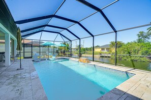 Beheizter Pool