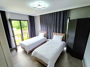 6 habitaciones, cuna de viaje, wifi gratis y ropa de cama 