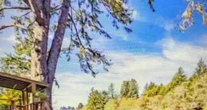 Get away on the river with fire pit and Hot Tub