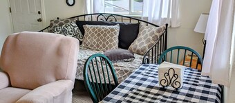 a Cozy Little Cottage with the Nice View of the Surroundings 