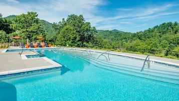 Seasonal outdoor pool