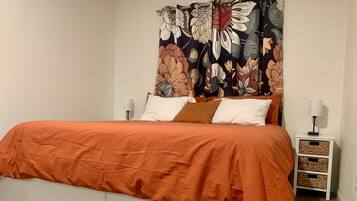 1 多间卧室、WiFi、床单