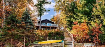 Kayaks, row boat, paddleboat, paddleboard for your use