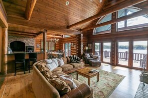 TV, books, video library