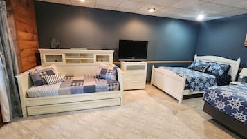 6 chambres, fer et planche Ă repasser, Wi-Fi, draps fournis