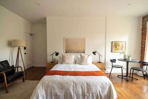 1 室のベッドルーム、アイロン / アイロン台、WiFi、ベッドシーツ
