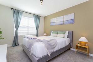 5 bedrooms, iron/ironing board, free WiFi, bed sheets - Relax in Style: Private Pool, Wave Surfing & More! (Kissimmee)