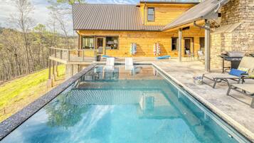 Una piscina climatizada