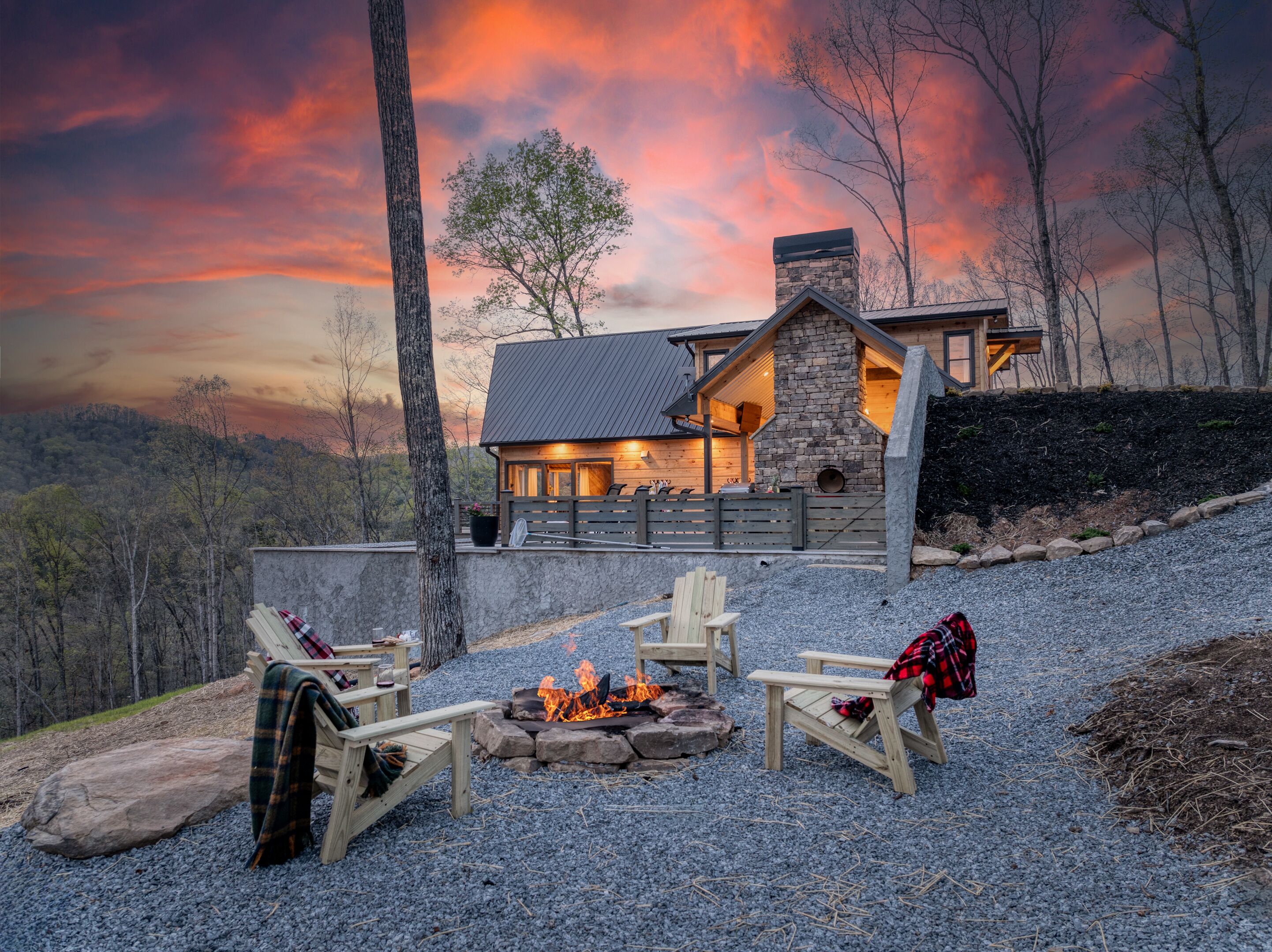 Overnatningsstedets område