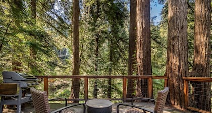 Redwood Home - view of the river!