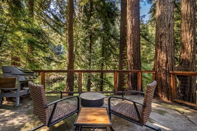 Redwood Home - view of the river!