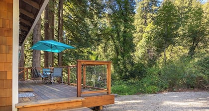 Redwood Home - view of the river!