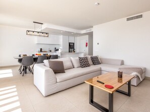 Living area - The Heights | Sea views - pool - terrace (La Cala de Mijas)