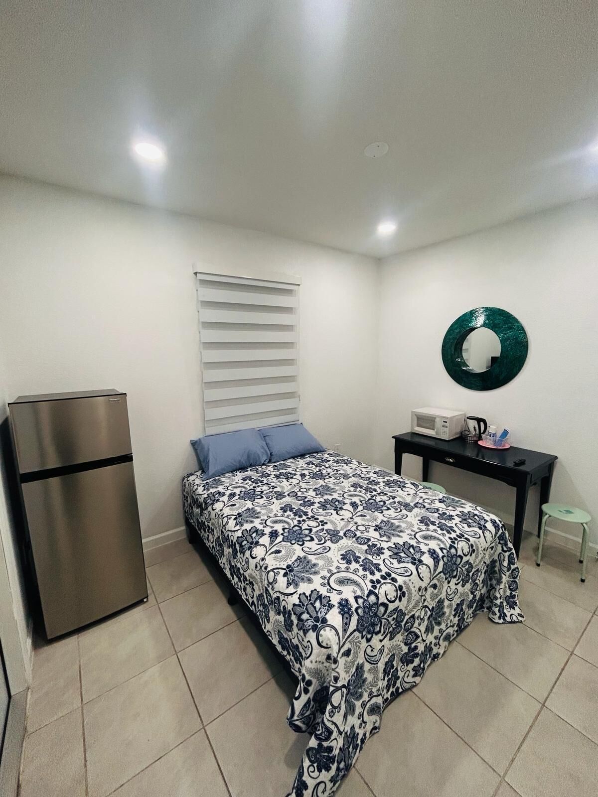 Charming and private studio.