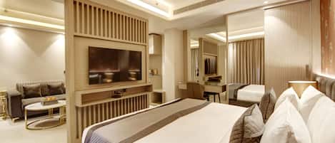 Standard Double Room, 1 Bedroom, Non Smoking, City View | In-room safe, laptop workspace, soundproofing, iron/ironing board