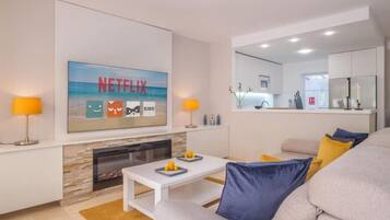 Televisie en een kantoor