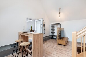 Dining - Apartment 'Appartment Waldloft' with Mountain View, Private Terrace and Wi-Fi (Bühlertal)