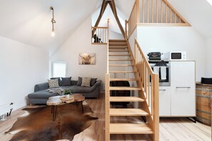 TV - Apartment 'Appartment Waldloft' with Mountain View, Private Terrace and Wi-Fi (Bühlertal)