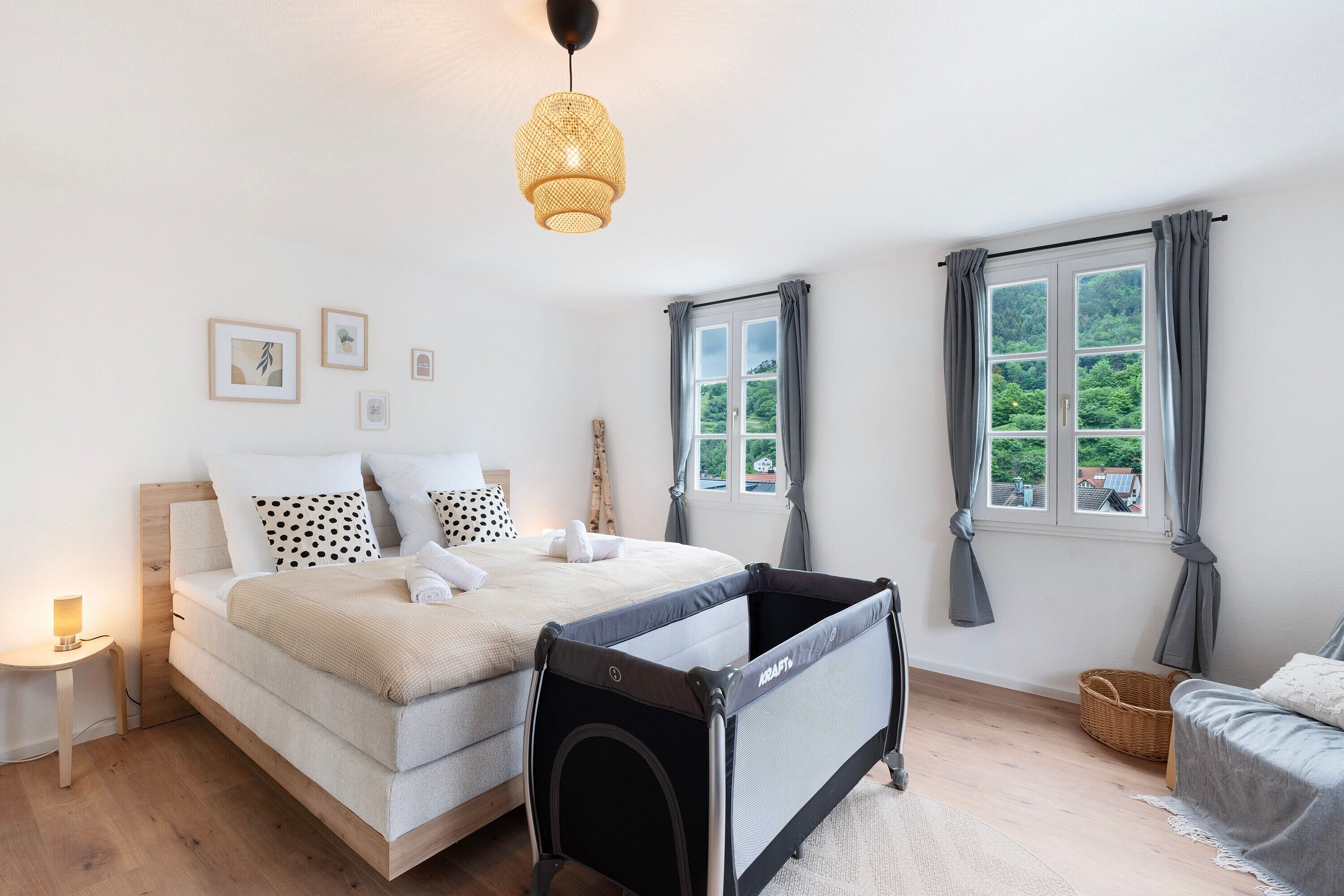 1 makuuhuone, silitysrauta/-lauta, ilmainen Wi-Fi, vuodevaatteet