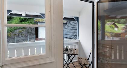 Appartement "Appartement Waldblick" avec vue sur la montagne, jardin partagé et Wi-Fi