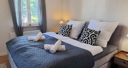 Maison de vacances 'BĂŒhlertal Mit 3 Fewos' avec vue sur les montagnes, terrasse privĂ©e et Wi-Fi