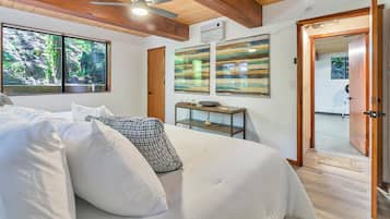 4 habitaciones, escritorio, tabla de planchar con plancha y wifi gratis