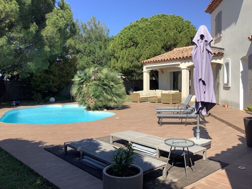 Villa à Mèze proche des plages de l’étang de Thau et des plages de Méditerranée