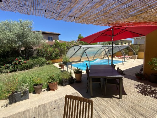 La Columérine : villa familiale ♥ soleil ♥ piscine