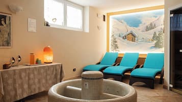 Sauna, hammam, massages des tissus profonds, massages sportifs, massages