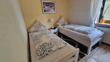 2 dormitorios y ropa de cama