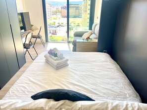 1 Schlafzimmer, Bügeleisen/Bügelbrett, kostenloses WLAN, Bettwäsche