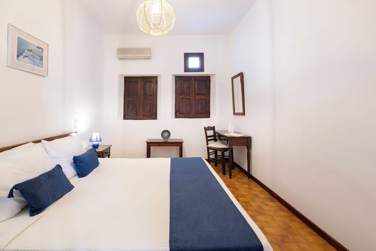 Louros Apartment Garden View | 1 bedroom, premium bedding, in-room safe, individually decorated