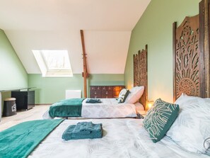 4 chambres, bureau, Wi-Fi gratuit