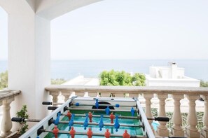 Property grounds - Villa Nicole Sea View Pool 5 Rooms 5 Bath   (Marina di Andrano)
